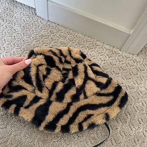 Princess Polly animal print cozy hat